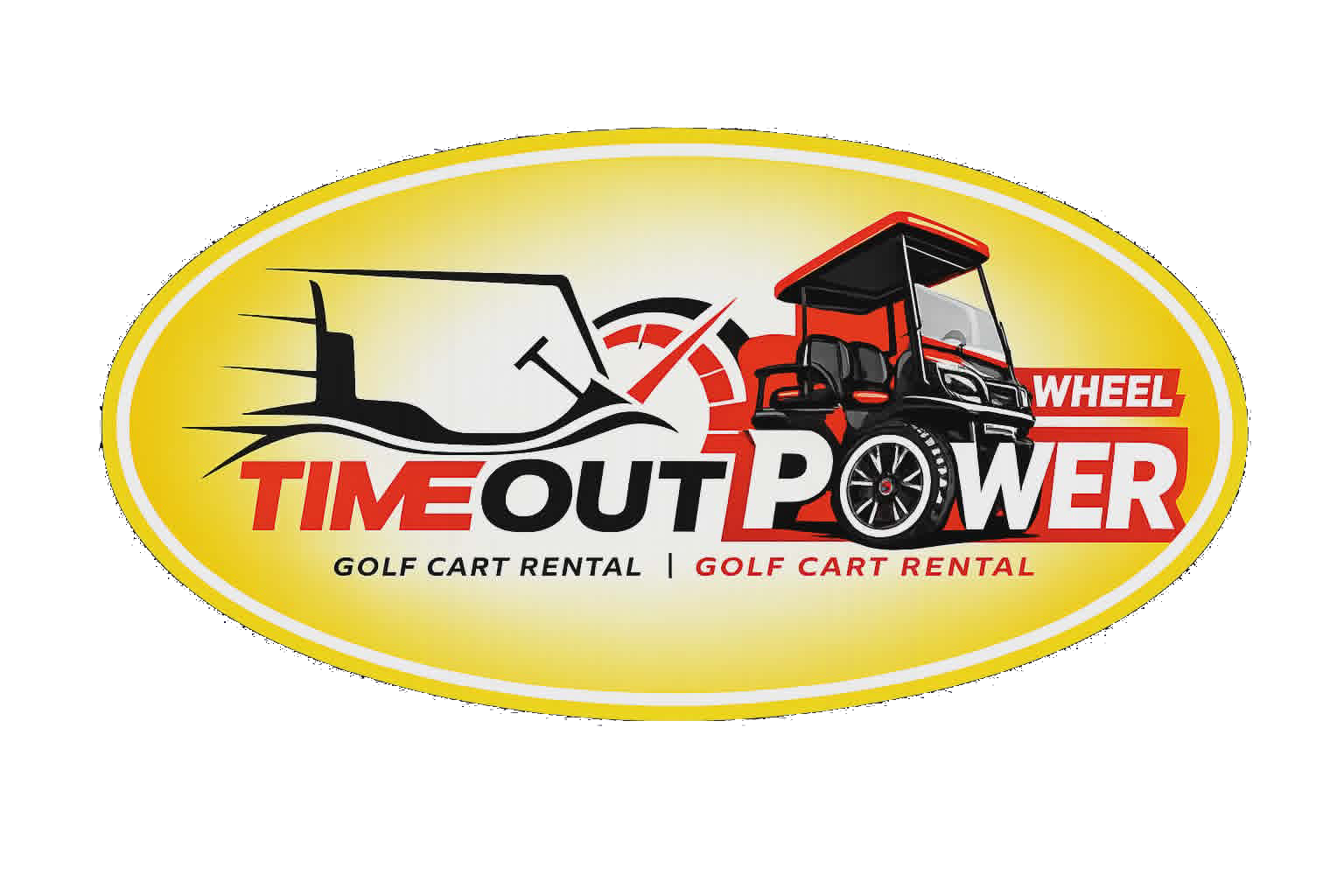 Time Out Golf Cart Rental Logo